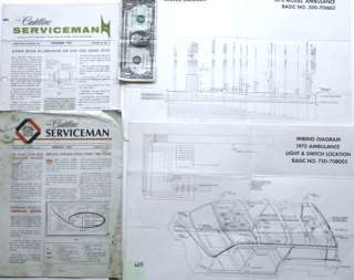1970 Cadillac Ambulance Wiring diagram,Serviceman Booklet February and 