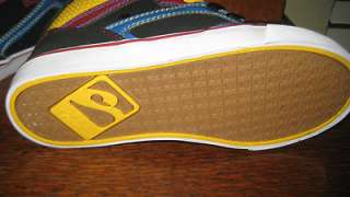 Tony Hawk Boy Size 2 Athletic Shoes THBRYON Black Blue Red & Yellow 