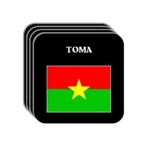  Burkina Faso   TOMA Set of 4 Mini Mousepad Coasters 
