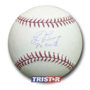  TRISTAR TOM BROWNING Autographed ML Baseball Inscribed PG 