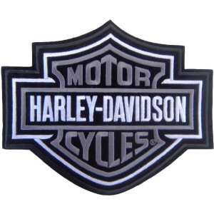  Harley Davidson Bar & Sheild Patch (Silver) X Small 