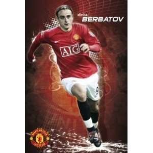   Manchester United   Berbatov 08/09 Poster   91.5x61cm