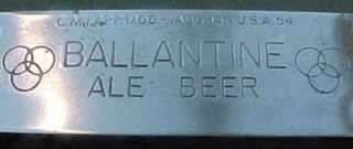 BALLANTINE ALE BEER Bottle and Can Opener, NEW JERSEY  