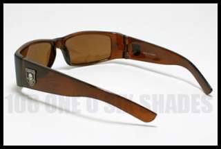 BIKER Sunglasses for Men Motorcycle Rider Style BROWN Casual  