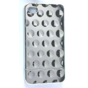 Bubble Slider iPhone 4 Case   Silver Cell Phones 