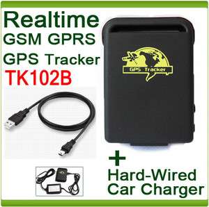 Quad band Mini Personal GPS Tracker TK102 B With Flash Waterproof 