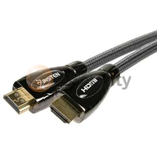 New 2 Gold 6 ft 1.8m HDMI Cable for PS3 HDTV 1080p  