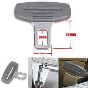 Grey 3MM Safety Seat Belt Canceller Eliminator 3MM Steel Universal Fit 