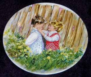 WEDGWOOD Mary Vickers Be My Friend collector plate  