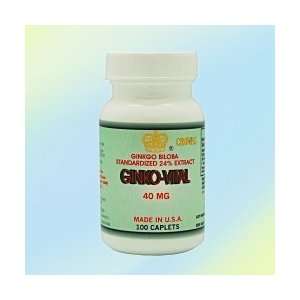 Ginko Vital (Premium Mental Health Supplement) Ginkgo Biloga 40mg 