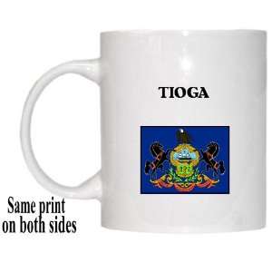  US State Flag   TIOGA, Pennsylvania (PA) Mug Everything 