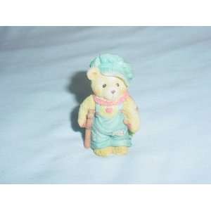   Figurine Tiny Ted Bear God Bless Us Everyone 