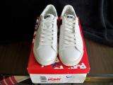 PONY TOP STAR WHITE/BLACK LEATHER MENS SHOES  