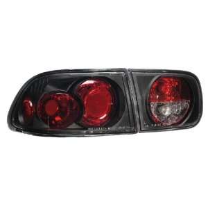 Honda Civic 92 95 2/4Dr Coupe/Sedan Taillights Black   (Sold in Pairs)