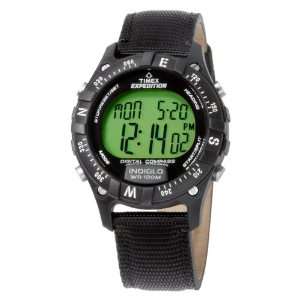   Timex Mens T49686 Digital Compass Canvas Strap Expedition Watch