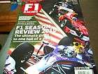 F1 Racing Magazine December 2010 Vettel Alonso Formula 