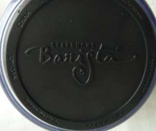 STARBUCKS COFFEE TRAVEL CUP Insulated Plastic Barista  
