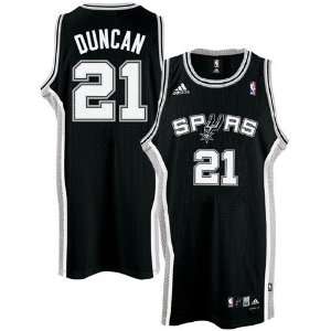  Tim Duncan #21 San Antonio Spurs Swingman NBA Jersey Black 