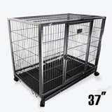 Safety Gate Easy Open Extra Tall Pet Baby Child Expandable Barrier 