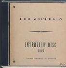 LED ZEPPELIN INTERVIEW DISC 2003 CD PROMO UNPLAYED Robert Plant, Jimmy 