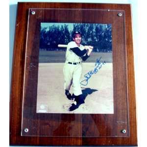  Phil Rizzuto Signed NY Yankees HOF 94 Baseball Plaque 