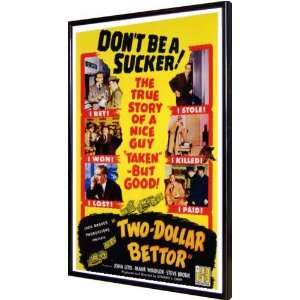  Two Dollar Bettor 11x17 Framed Poster