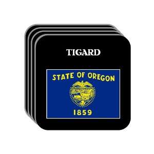  US State Flag   TIGARD, Oregon (OR) Set of 4 Mini Mousepad 