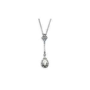   00 3/8Ct And 1 6Cttw Created Moissanite And Diamond Necklace Jewelry