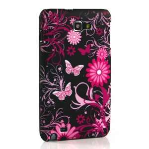  Flower Butterfly design Plastic Case For Samsung Galaxy 
