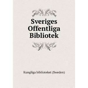  Sveriges Offentliga Bibliotek Kungliga biblioteket 