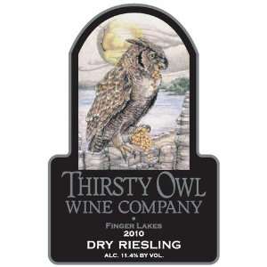  Thirsty Owl Wine Company Dry Riesling 2010 Grocery 