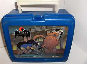 Batman Museum`The Animated Series`1993`DC Comics`Plastic Lunchbox,Free 