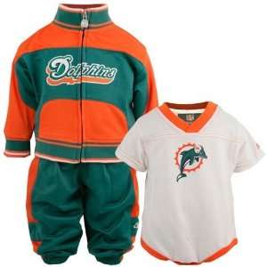   Miami Dolphins Infant Three piece Warm Up Suit