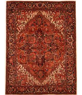 Large Area Rugs handmade Persian Wool Heriz 8 x 11  