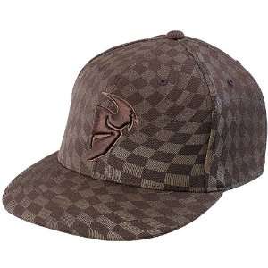  Thor MX Vision Mens Race Wear Hat   Brown / Large/X Large 