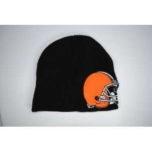  Cleveland Browns Black Big Logo Beanie Cap Winter Hat 
