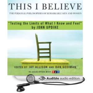   This I Believe Essay (Audible Audio Edition) John Updike Books