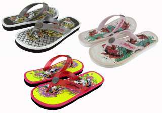 Ed Hardy Youth Beachcomber Sandals Choice of 3 Colors 884456043640 