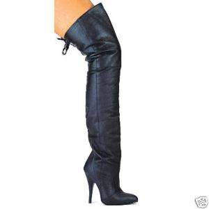 SS4U Leather Thigh High Boots 5 Heels 6 16 More Colors  