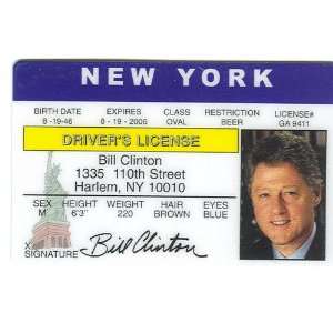  Bill Clinton   Collector Card 