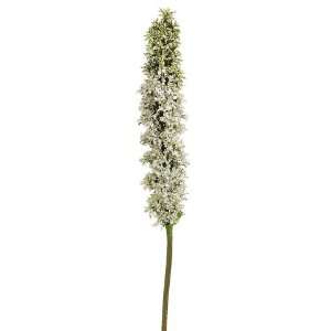  Club Pack of 12 Artificial White Buddleia Silk Flower 