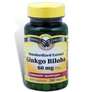    Spring Valley Memory Support Ginkgo Biloba