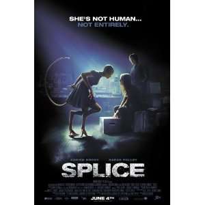  SPLICE B 27X40 ORIGINAL D/S MOVIE POSTER Everything 