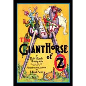  The Giant Horse of Oz 16X24 Canvas Giclee
