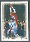 Dwight Clark 2008 UD Masterpieces The Catch Card MPP2