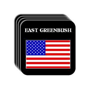  US Flag   East Greenbush, New York (NY) Set of 4 Mini 