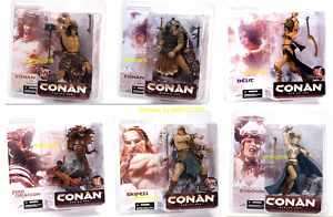 McFarlane Toys Conan Series 1 Action Figure Set  