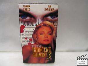 Indecent Behavior 3 (VHS, 1995) Shannon Tweed 085365109438  