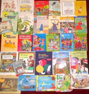   LOT 30 IN SPANISH CHILDRENS PICTURE BOOKS KINDERGARTEN GRADE 1  