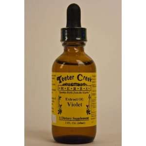  Teeter Creek Violet Tincture (1 Fl Oz) Health & Personal 